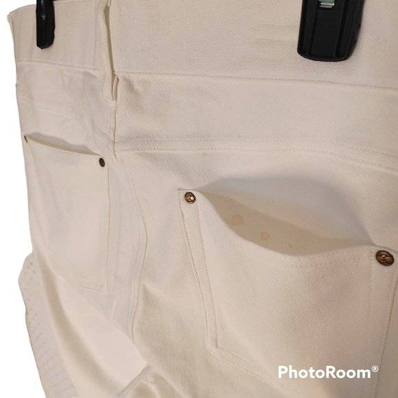 Hue white Jeggings capris NWOT 3X.  655. - Picture 4 of 8